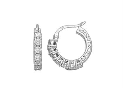 Rhodium Plated | Fashion Earrings